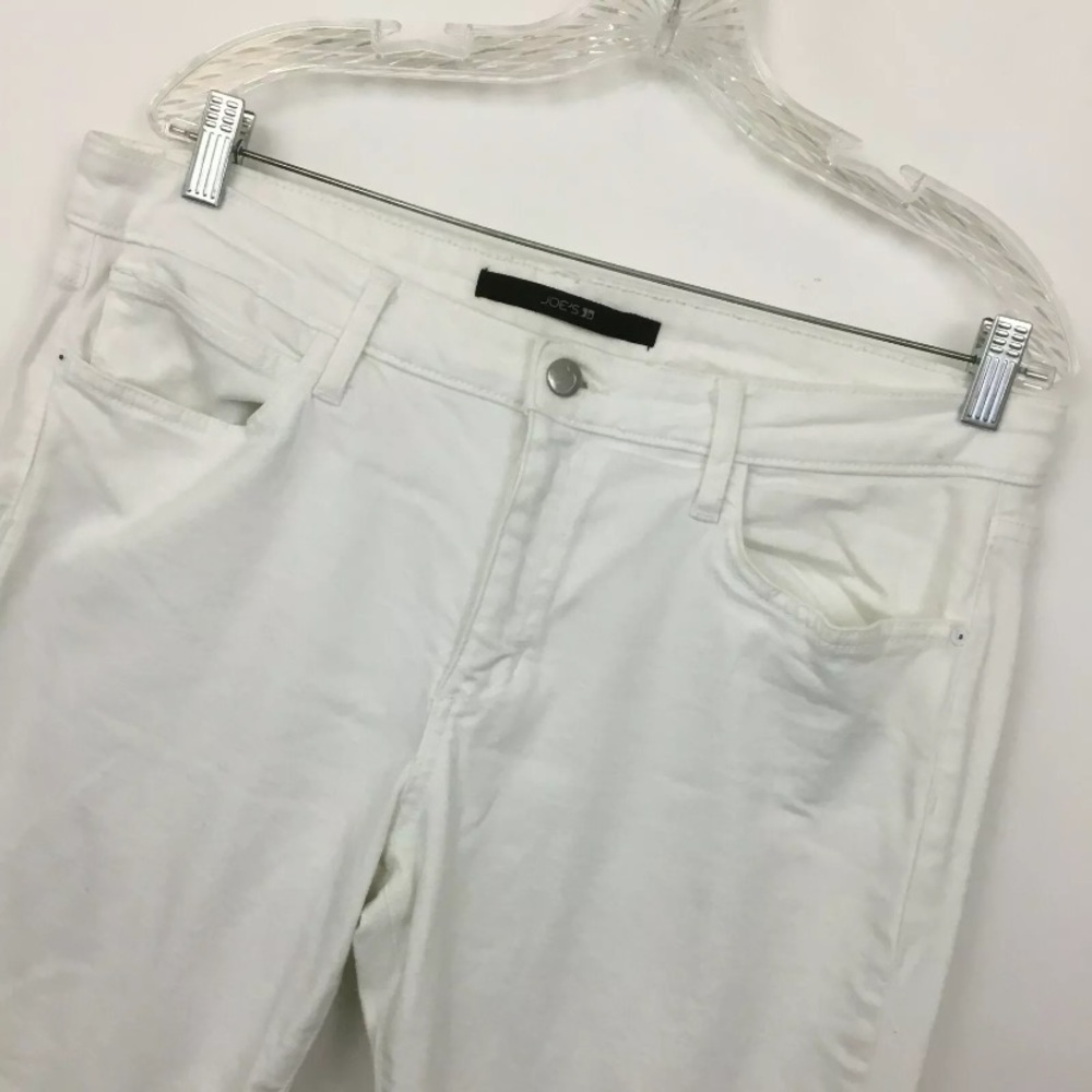 Joe's Jeans Skinny Bootcut size 33 white denim jeans